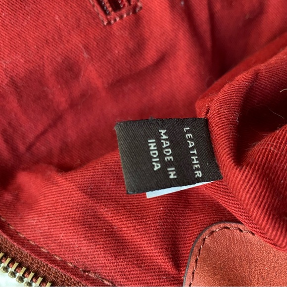 Frye Bordeaux Color Leather Tote/Handbag - Picture 6 of 16